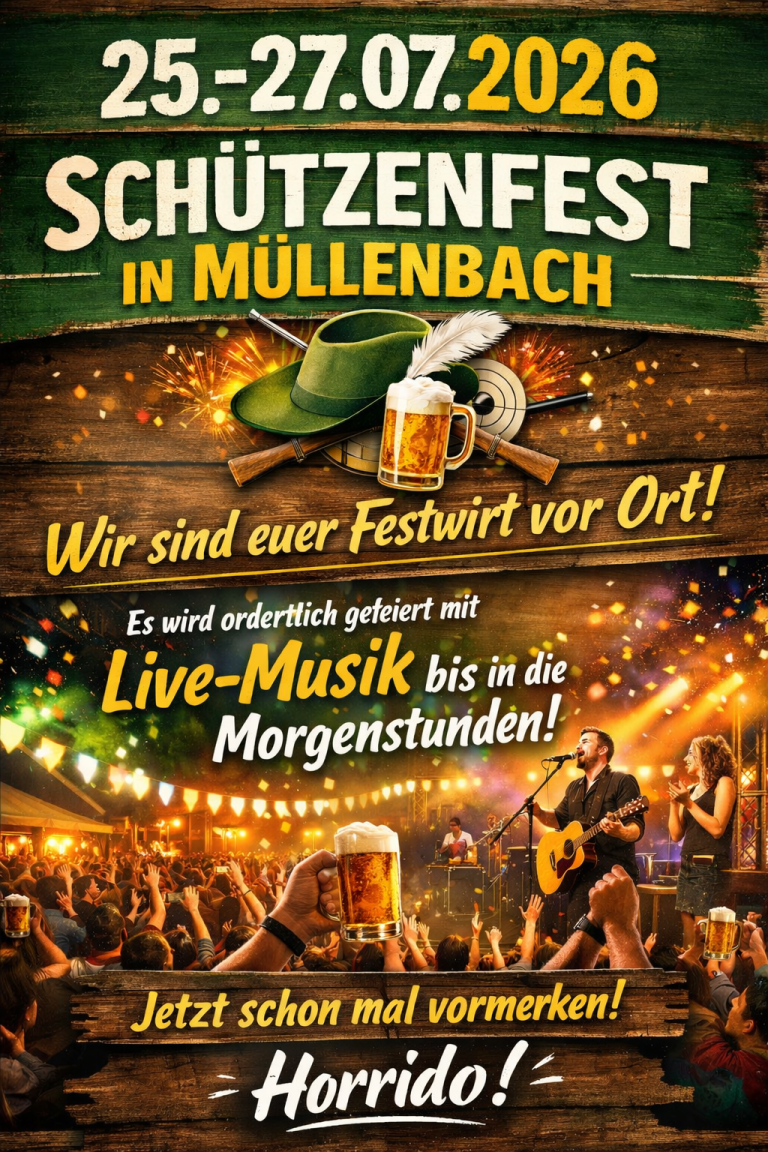 Schützenfest Marienheide - Müllenbach 2026